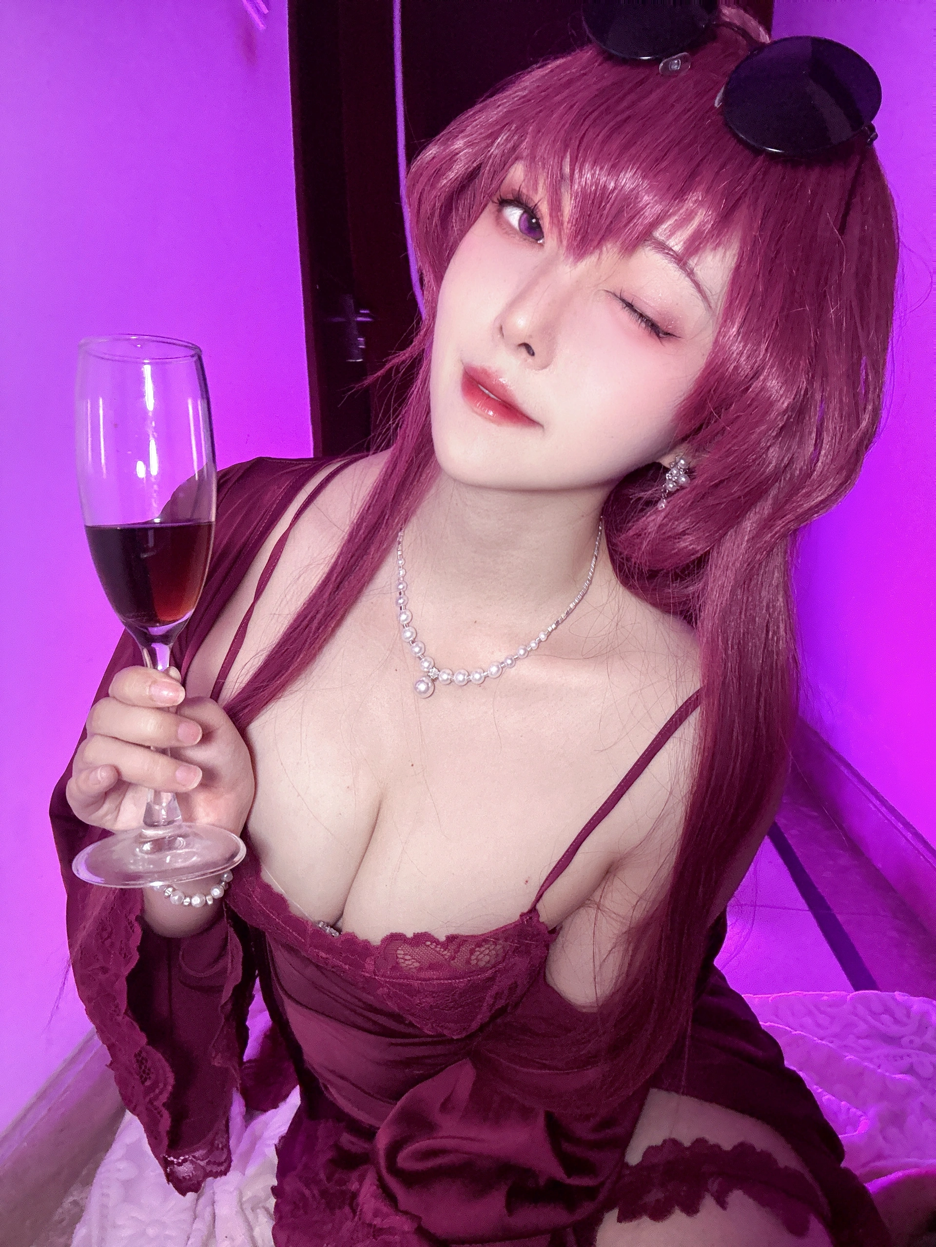Natsuko夏夏子 – NO.062 崩坏:星穹铁道 卡芙卡睡衣 1